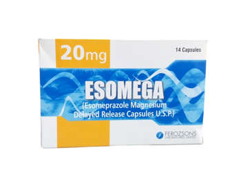 Picture of Esomega 20mg Cap 14x1s